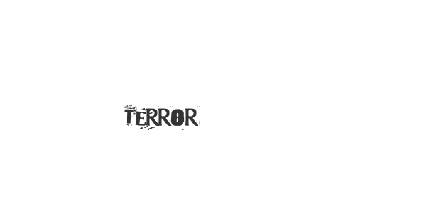 Terror 2005 font thumb